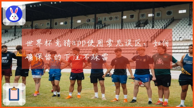 世界杯竞猜app使用常见误区,如何确保你的下注不踩雷